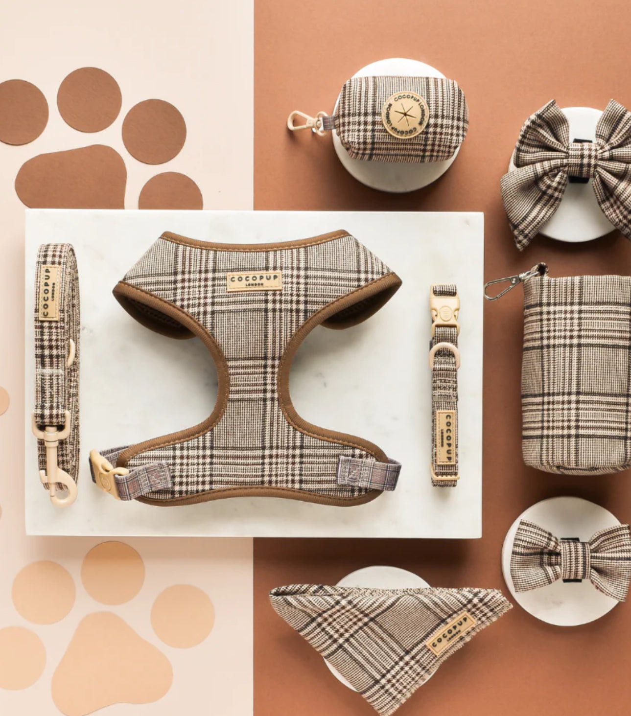 Cocopup London Collar - Pup Plaid