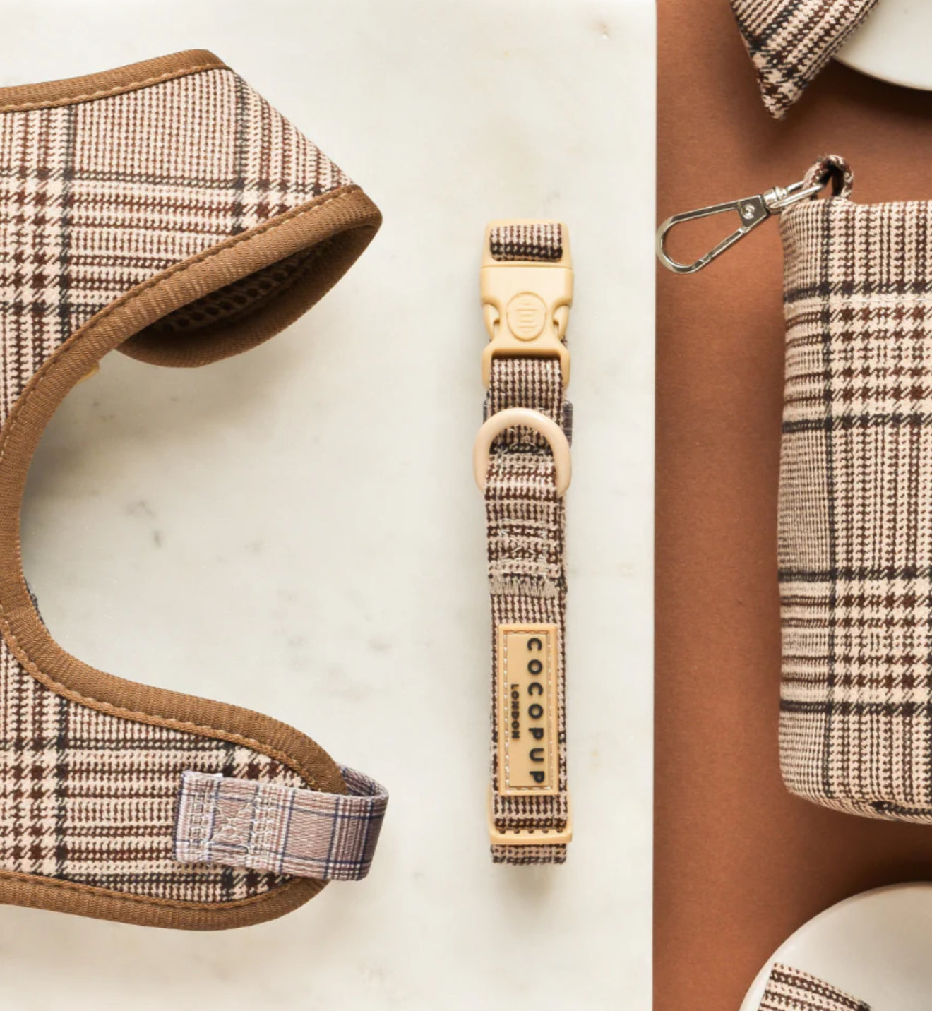 Cocopup London Collar - Pup Plaid