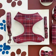 Cocopup London Collar - Mulberry Plaid