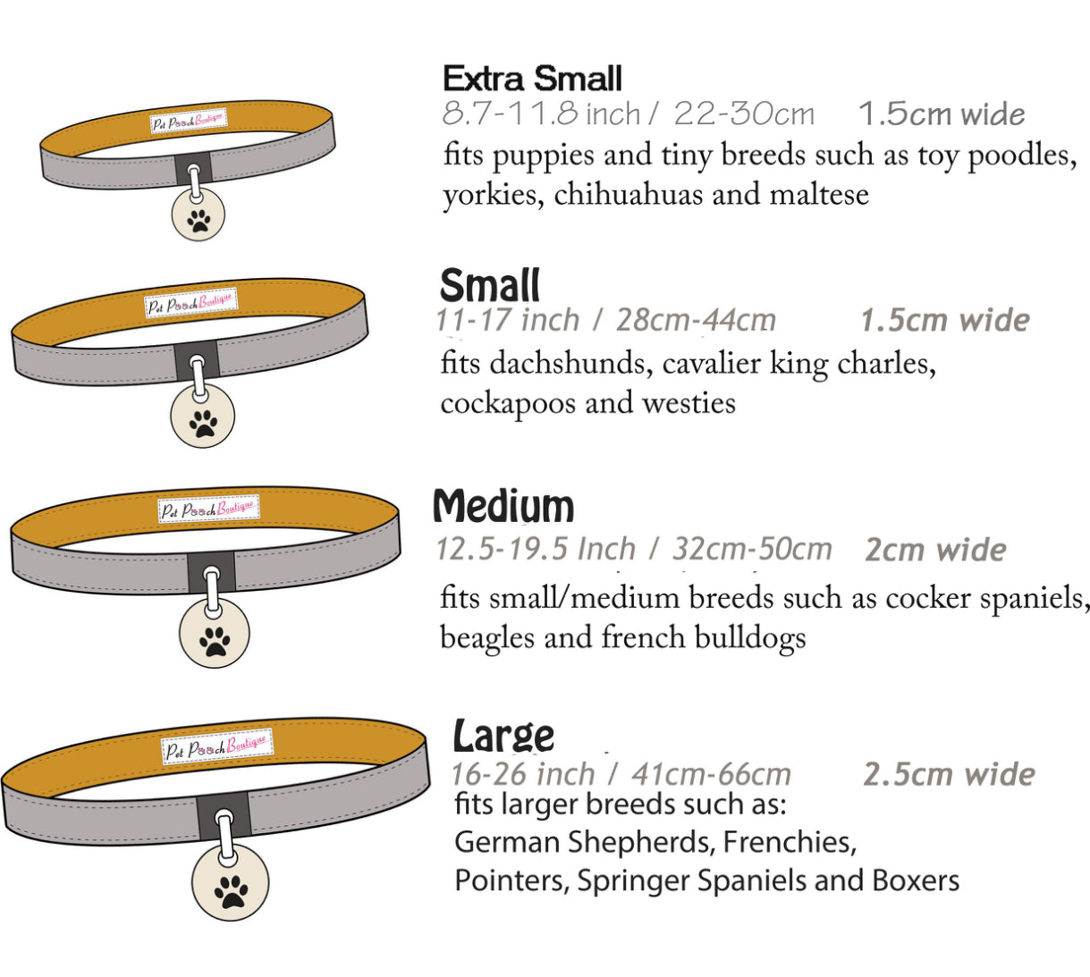 Pet Pooch Boutique Collar - Burgandy Red Collar with free bow tie