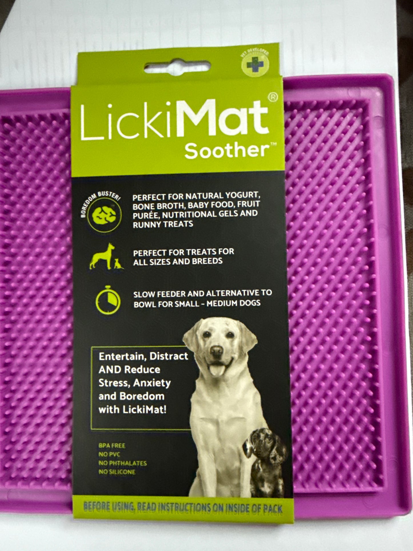 LickiMat Soother Purple