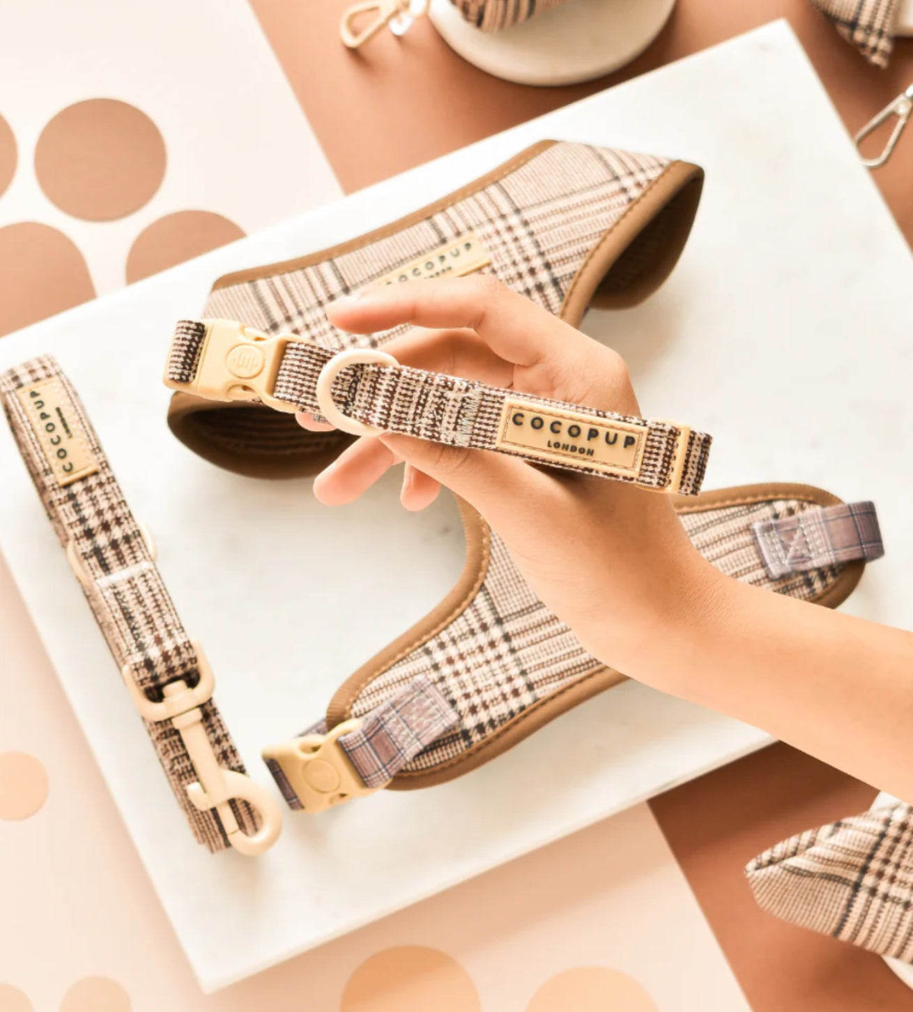 Cocopup London Collar - Pup Plaid