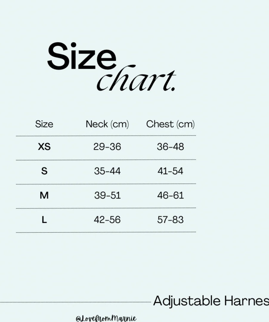 Love From Marnie Adjustable Harness - Sweater Weather