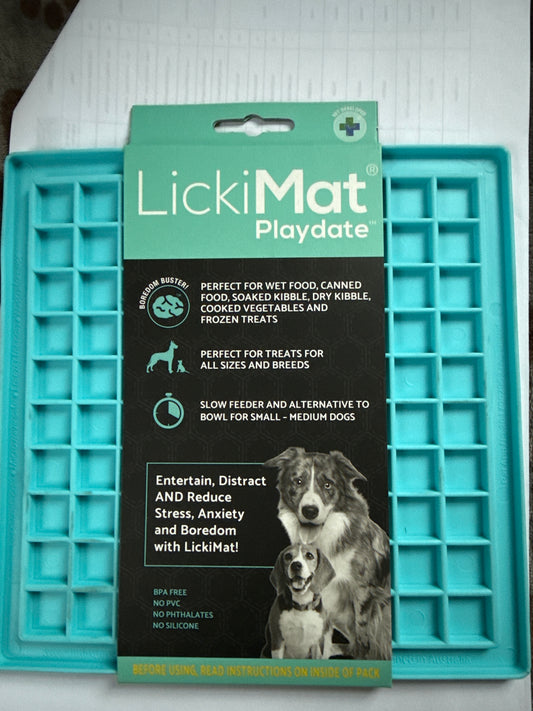 LickiMat Playdate Blue