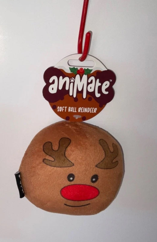 Animate Soft Ball Reindeer