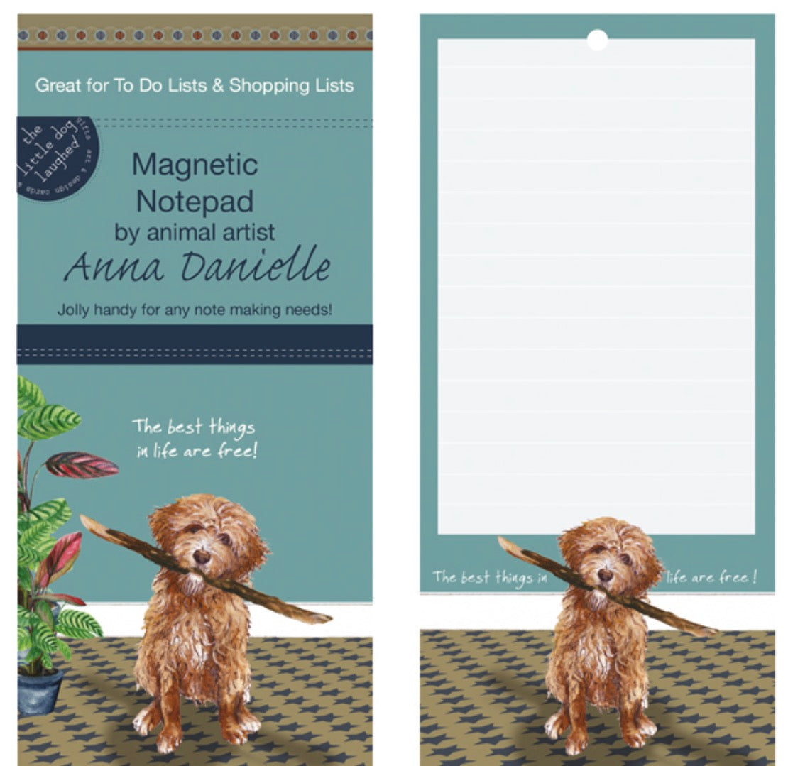 Goldendoodle Magnetic Notepad Anna Danielle