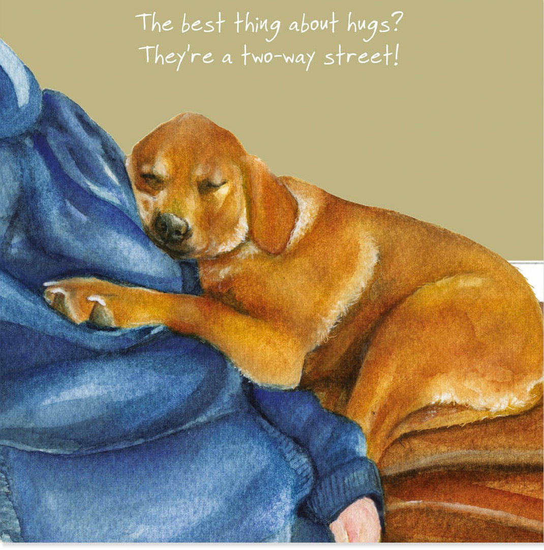 The Little Dog Laughed Fox Red Labrador Greeting Card