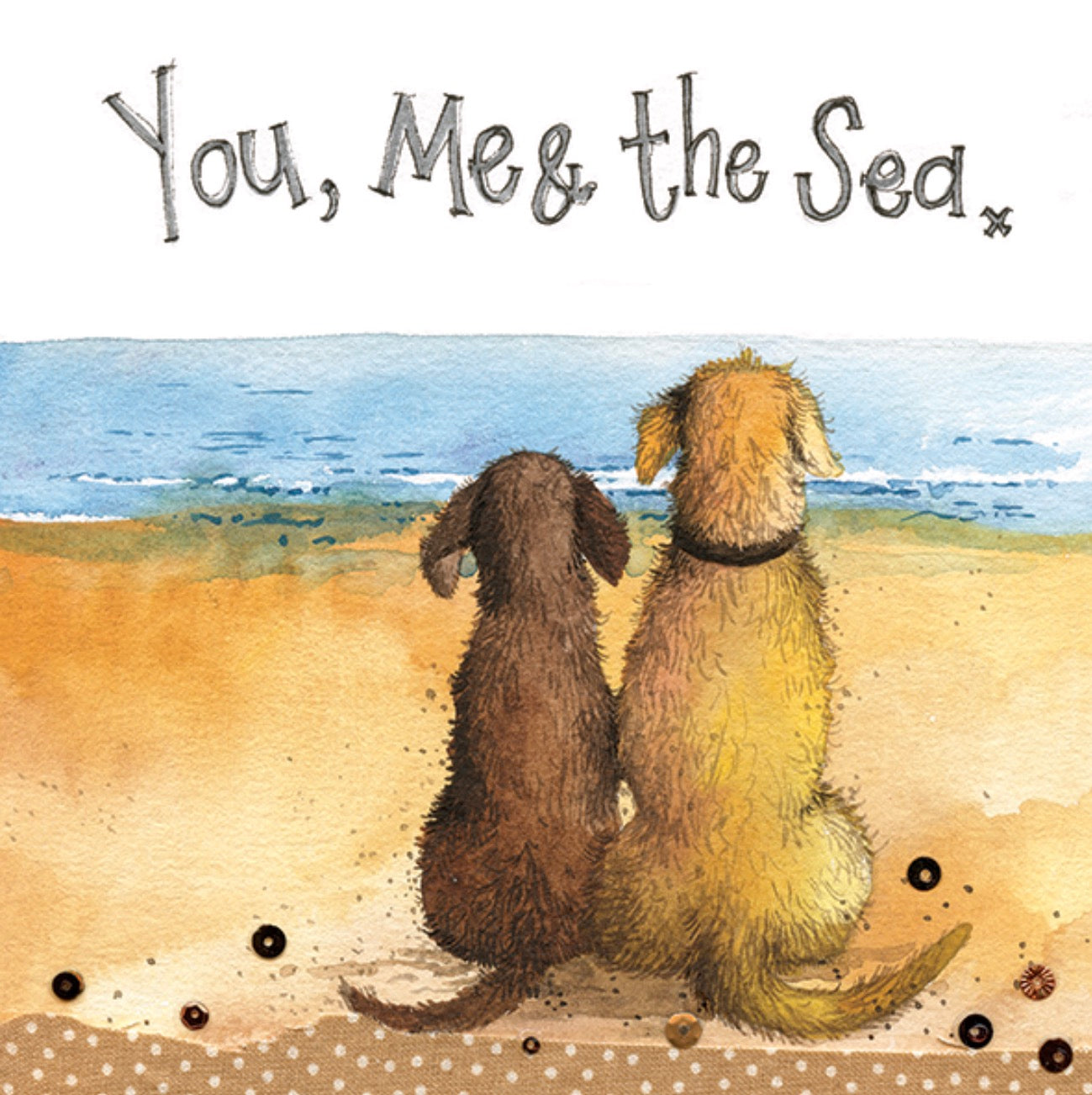 Alex Clark - You, Me and The Sea Dog Card