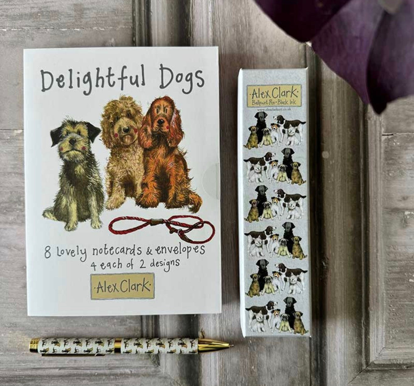 Alex Clark - Delightful Dogs Ballpoint Pen