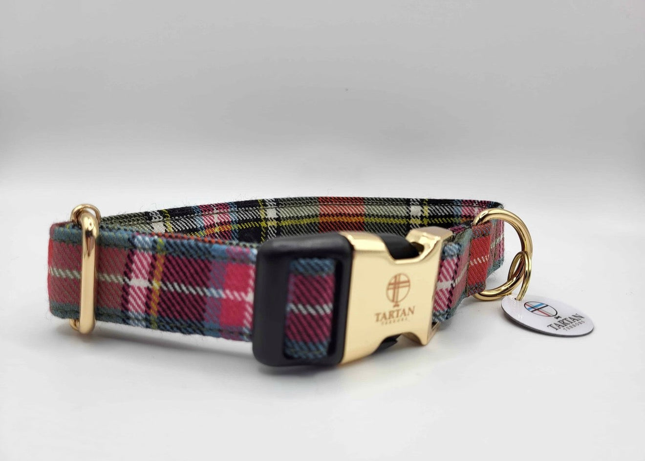Tartan Terrors Collar Bruce of Kinnaird Tartan