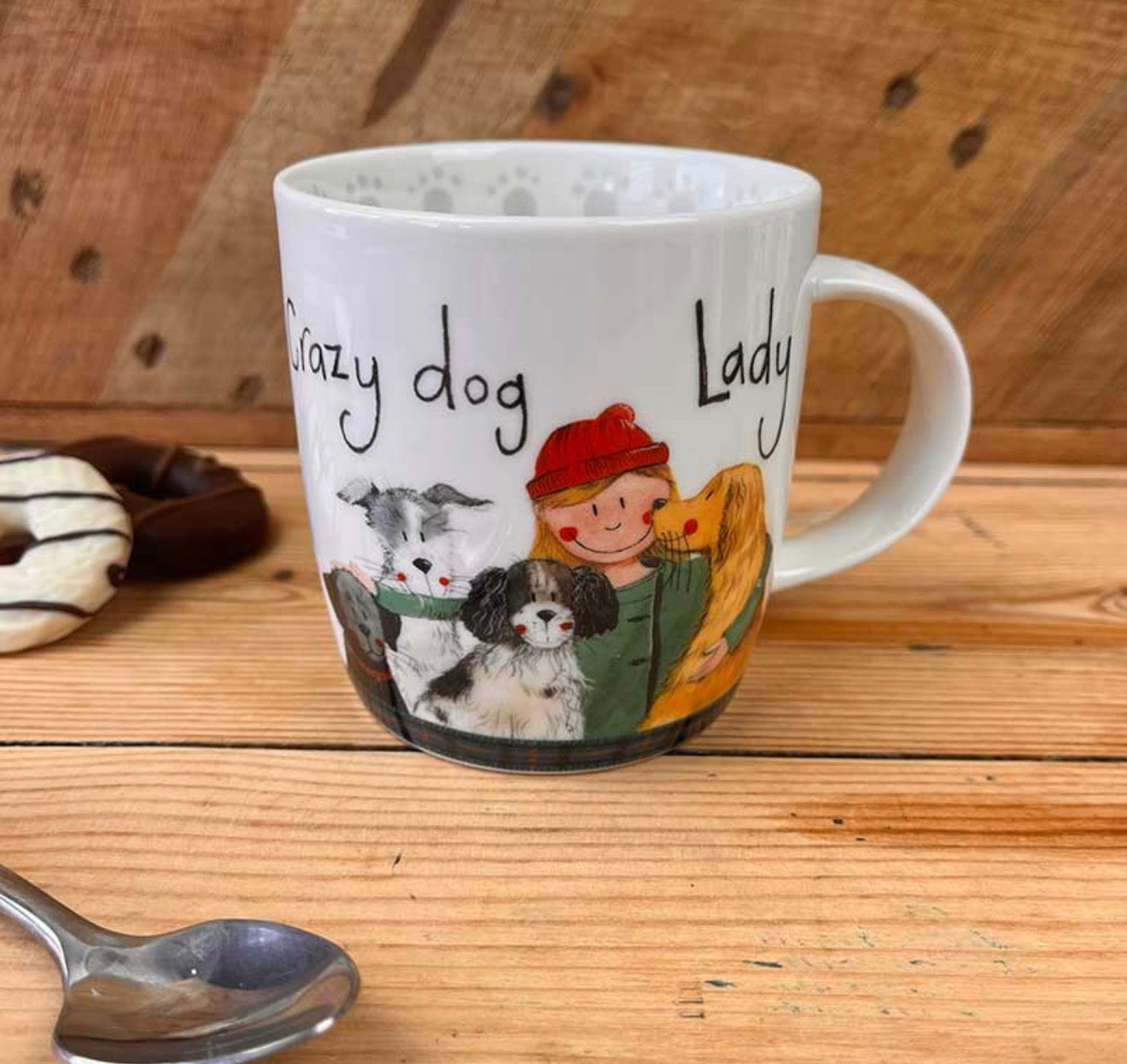Alex Clark - Crazy Dog Lady Mug
