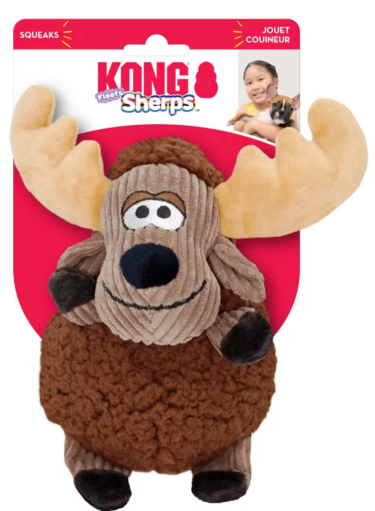 KONG Sherps Floofs Moose