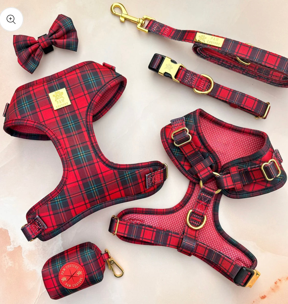 Paw Couture Tartan Deluxe Lead