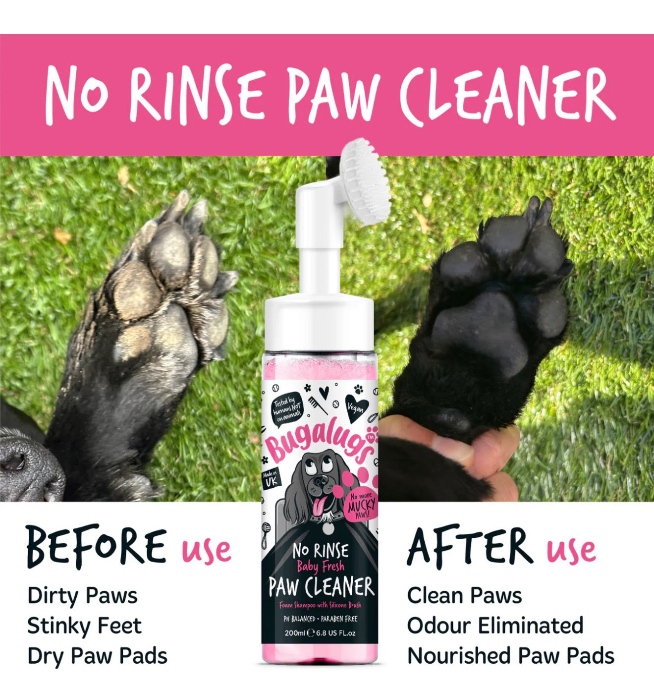 Bugalugs Baby Fresh Paw Cleaner