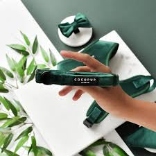 Cocopup London Collar - Luxe Velvet Forrest Green