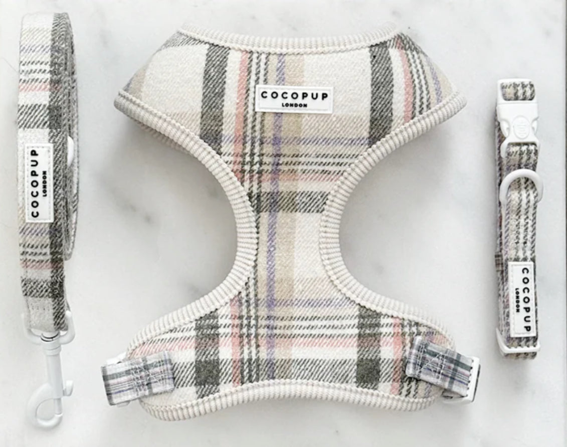 Cocopup London Collar Oxford Plaid