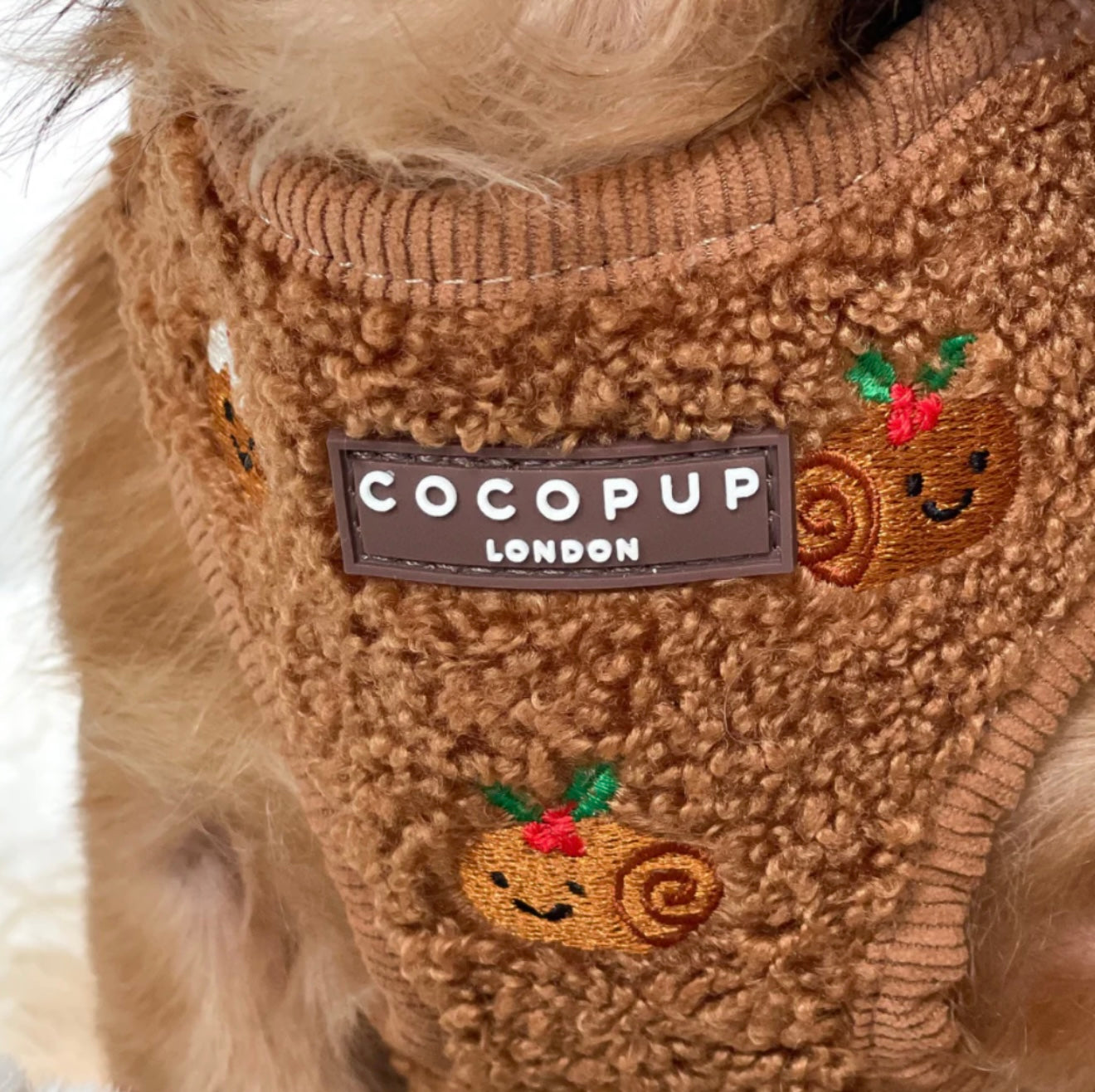 Cocopup London Festive Pudding Adjustable Harness