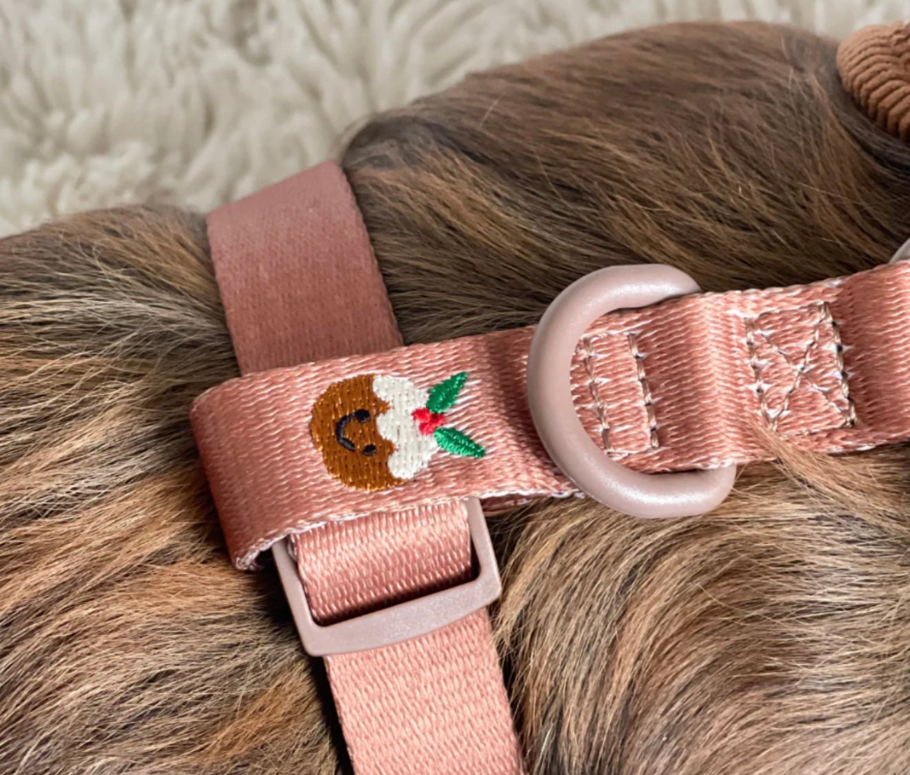 Cocopup London Festive Pudding Adjustable Harness