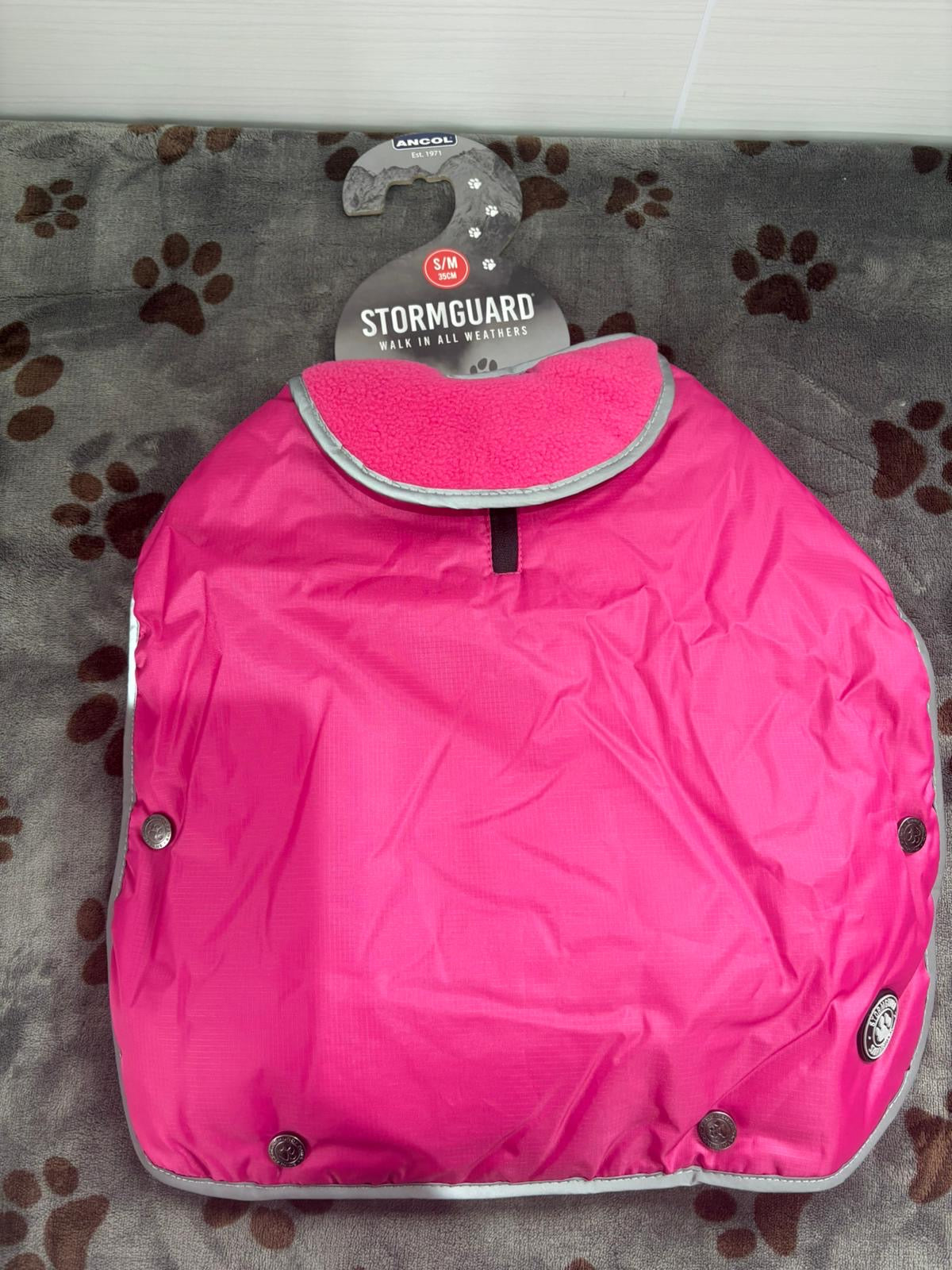 Ancol Stormguard Dog Jacket Pink
