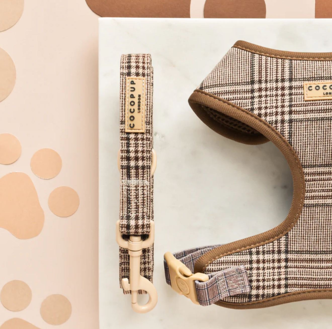 Cocopup London Lead Pup Plaid