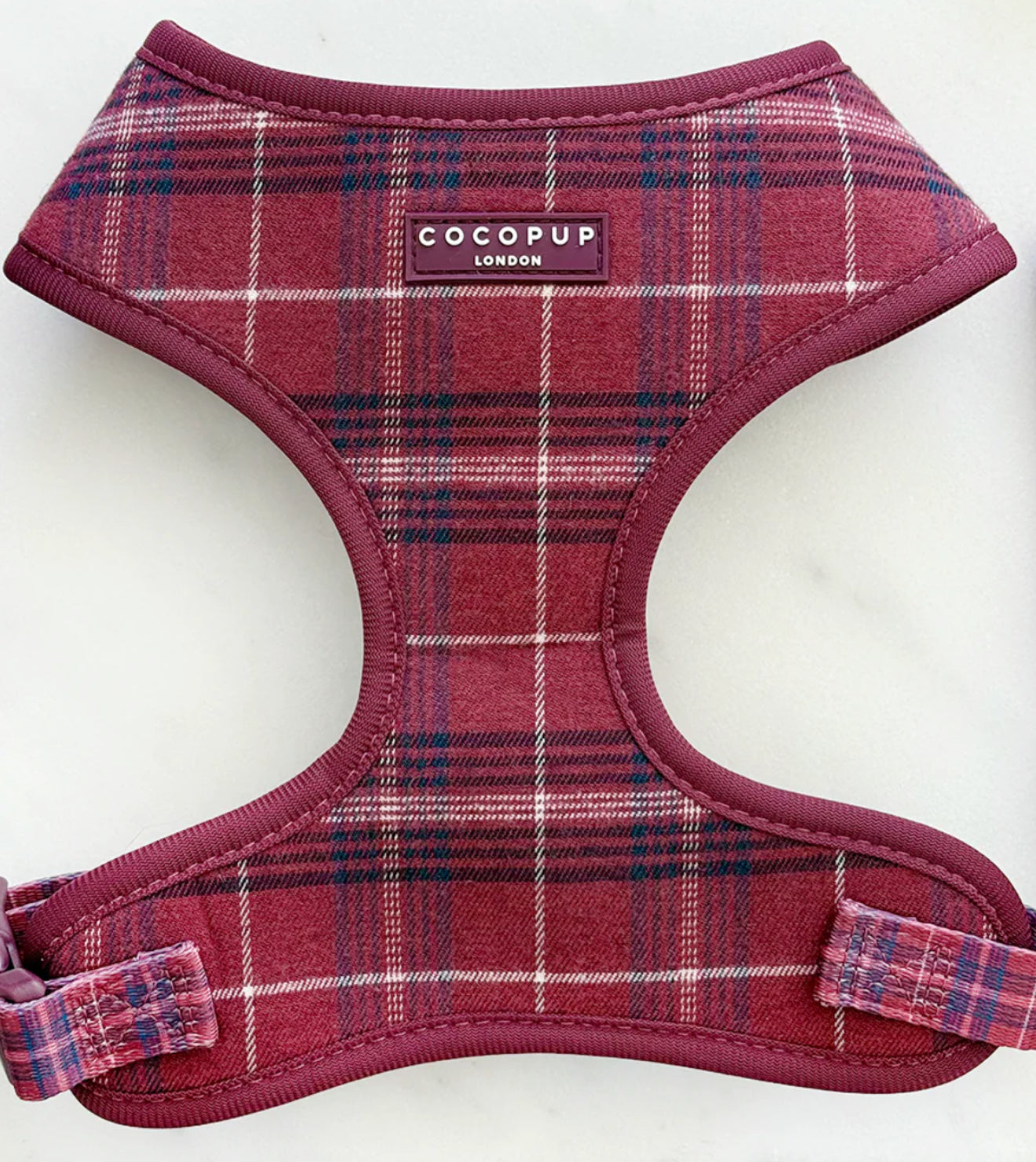 Cocopup London Harness - Mulberry Plaid