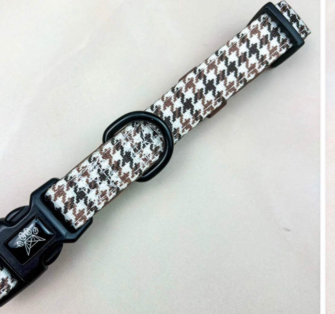Paw Couture Country Houndstooth Collar