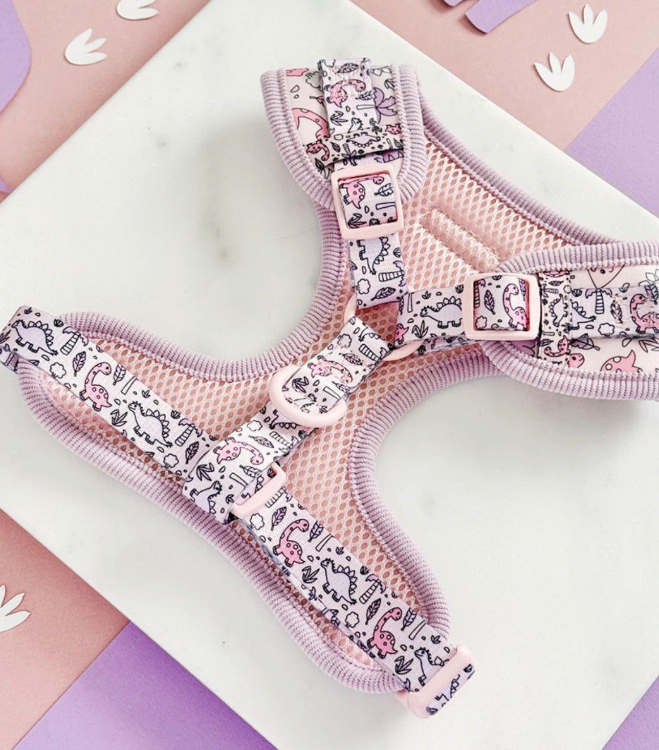 Cocopup London Princess Dino Adjustable Neck Harness