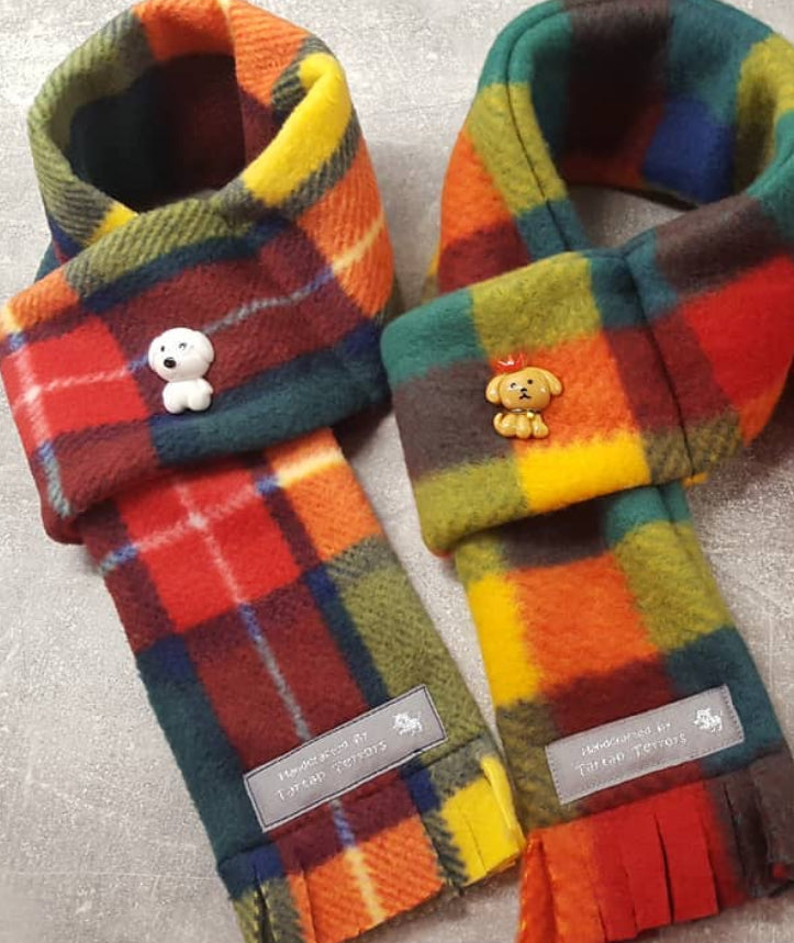 Dog Scarf - Buchanan Tartan