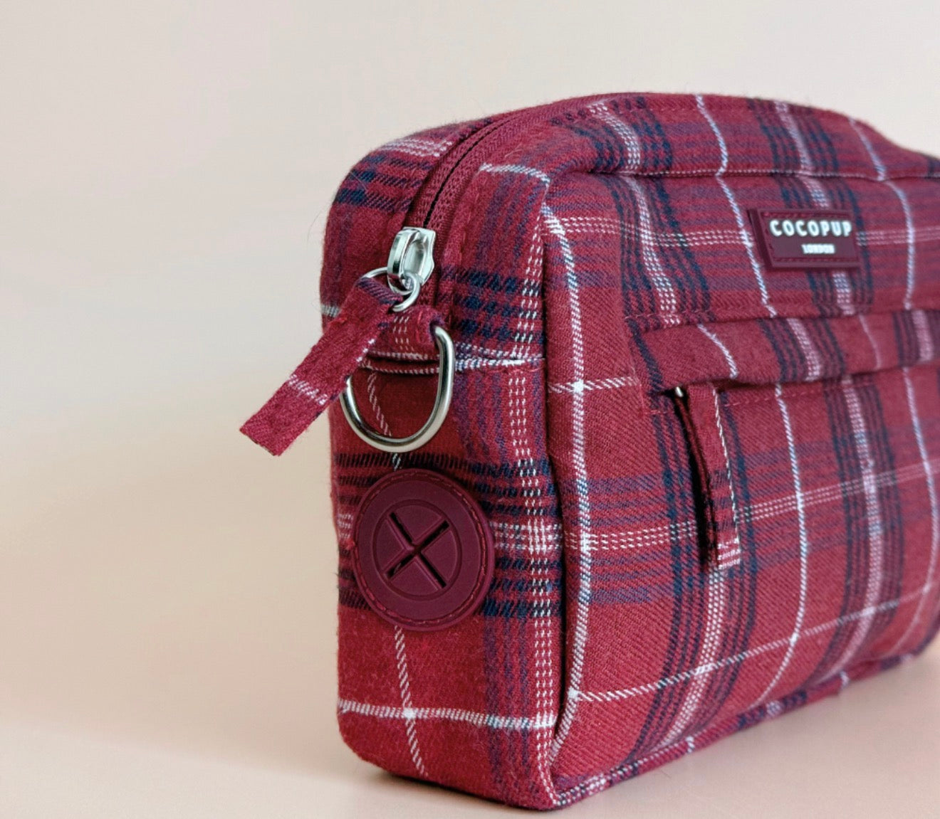 MULBERRY PLAID DOG WALKING BAG BUNDLE WITH FREE WASHING MACHINE BAG