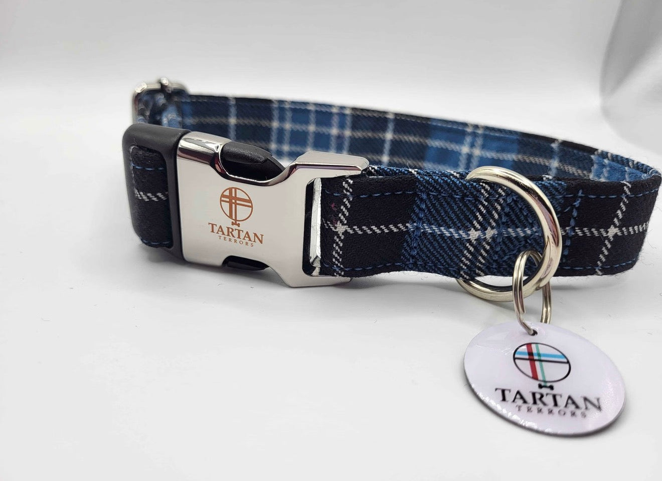 Tartan Terrors Collar Clark Tartan