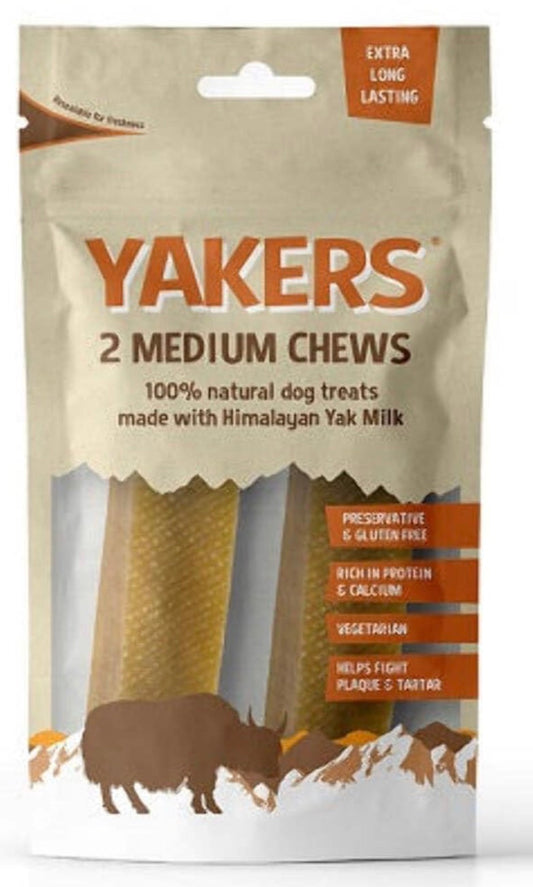 Yakers Dog Chew 2 Medium chews