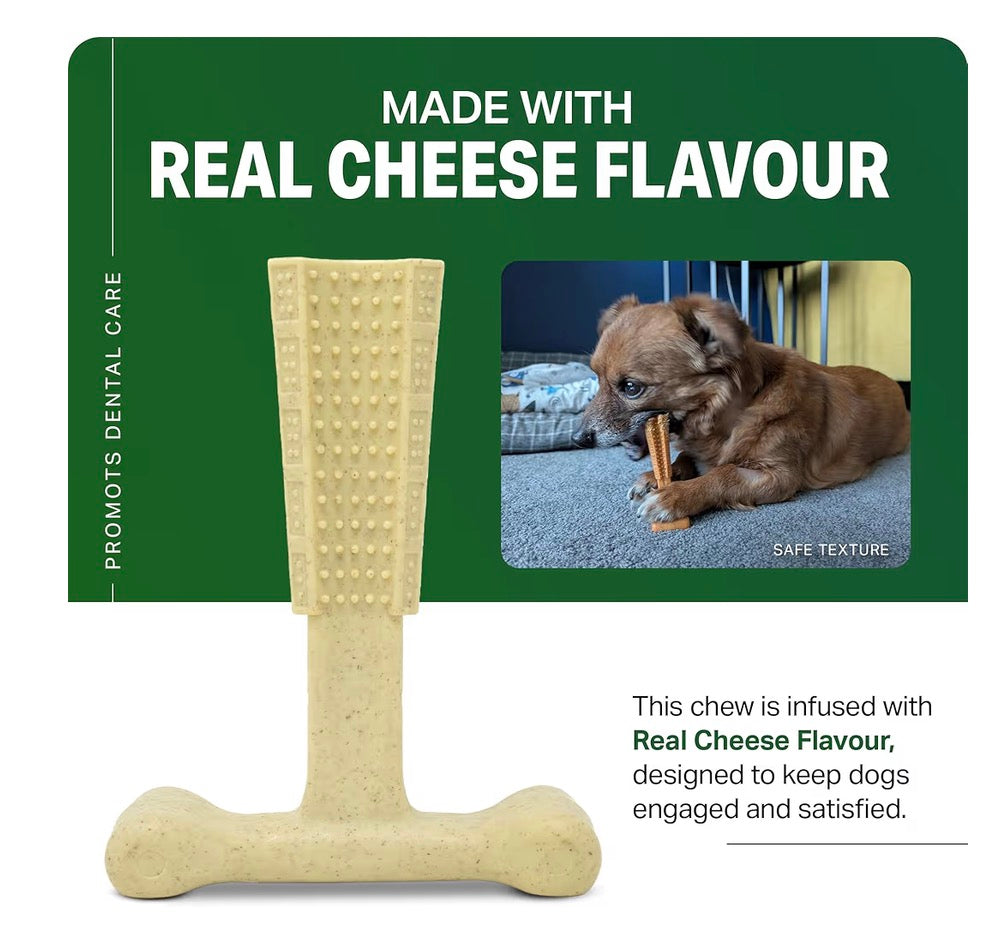 Bamboodles Cheese Medium at Bone Chew Toy