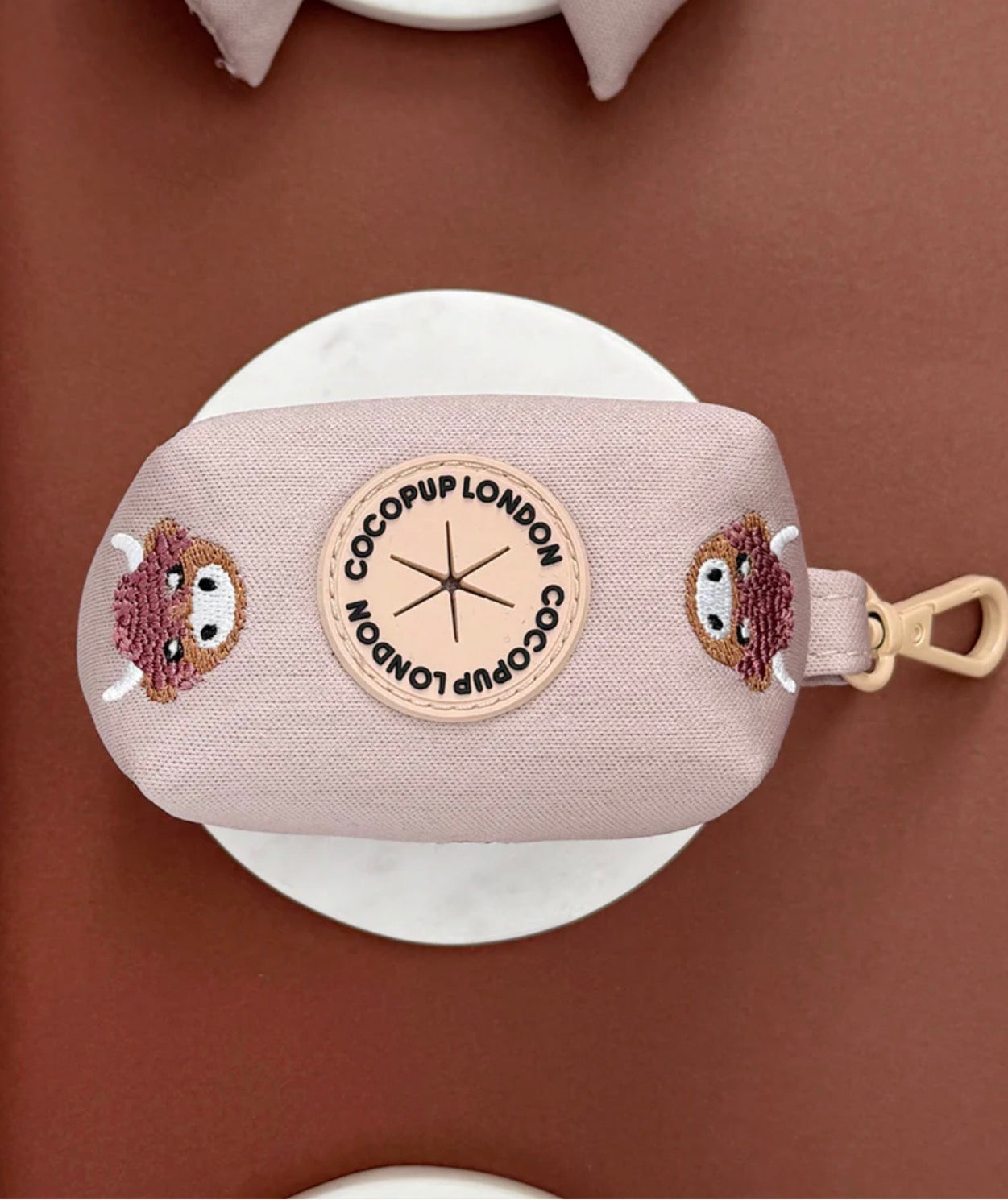 Cocopup London Harold the Highland Cow Poop Bag Holder