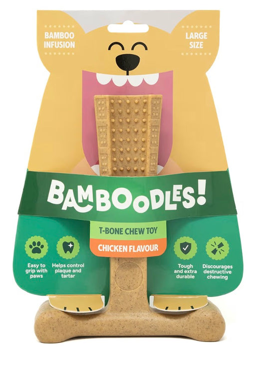Bamboodles Cheese Medium at Bone Chew Toy