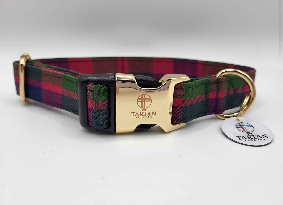 Tartan Terrors Glasgow Tartan Collar