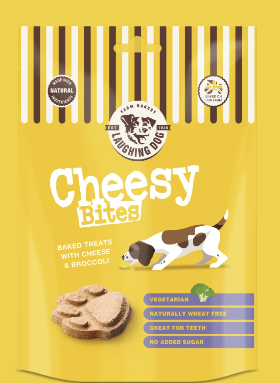Laughing Dog Cheesy Bites Wheat