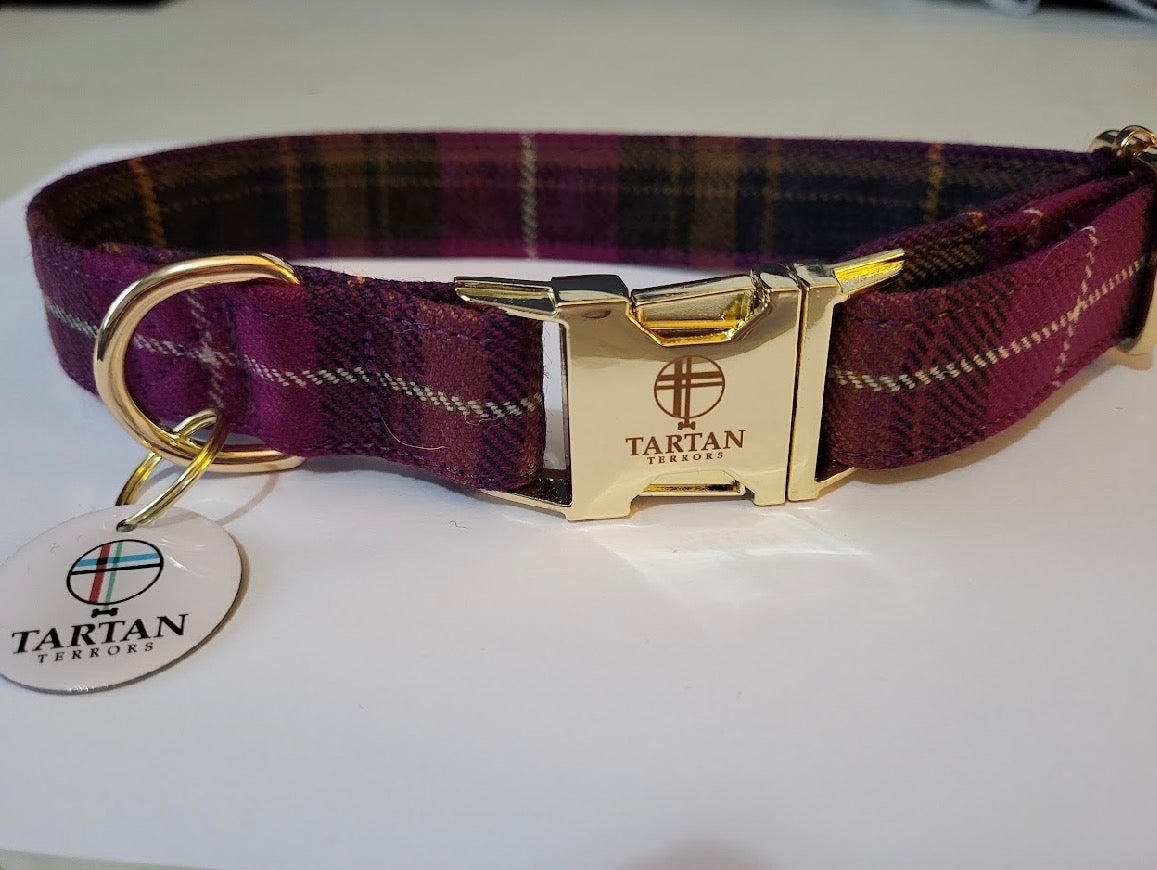 Tartan Terrors Highland Romance Tartan Collar