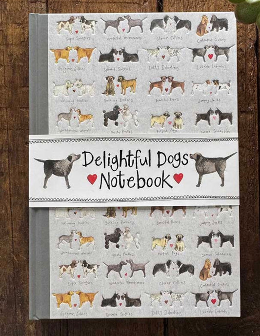 Alex Clark - Delightful Dogs Hardback Journal