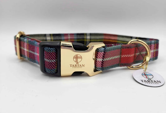 Tartan Terrors Collar Bruce of Kinnaird Tartan