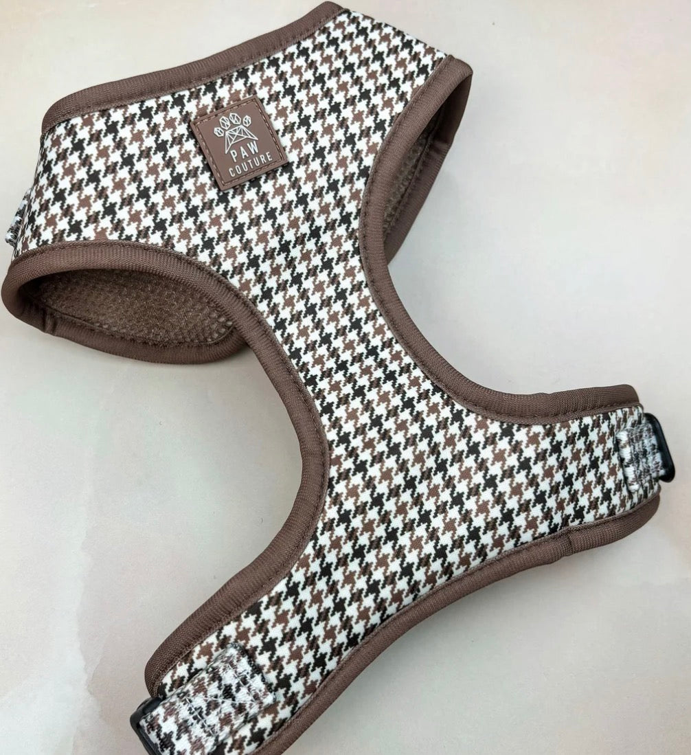 Paw Couture Country Houndstooth Adjustable Harness