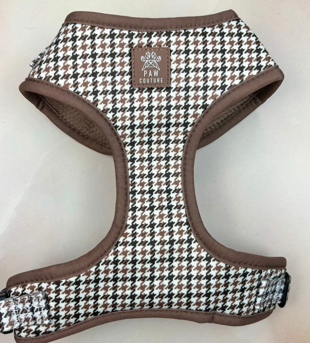 Paw Couture Country Houndstooth Adjustable Harness