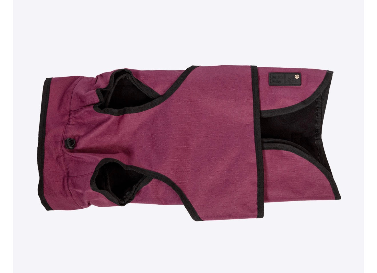 Danish Design 3 n 1 Dog Jacket Burgandy