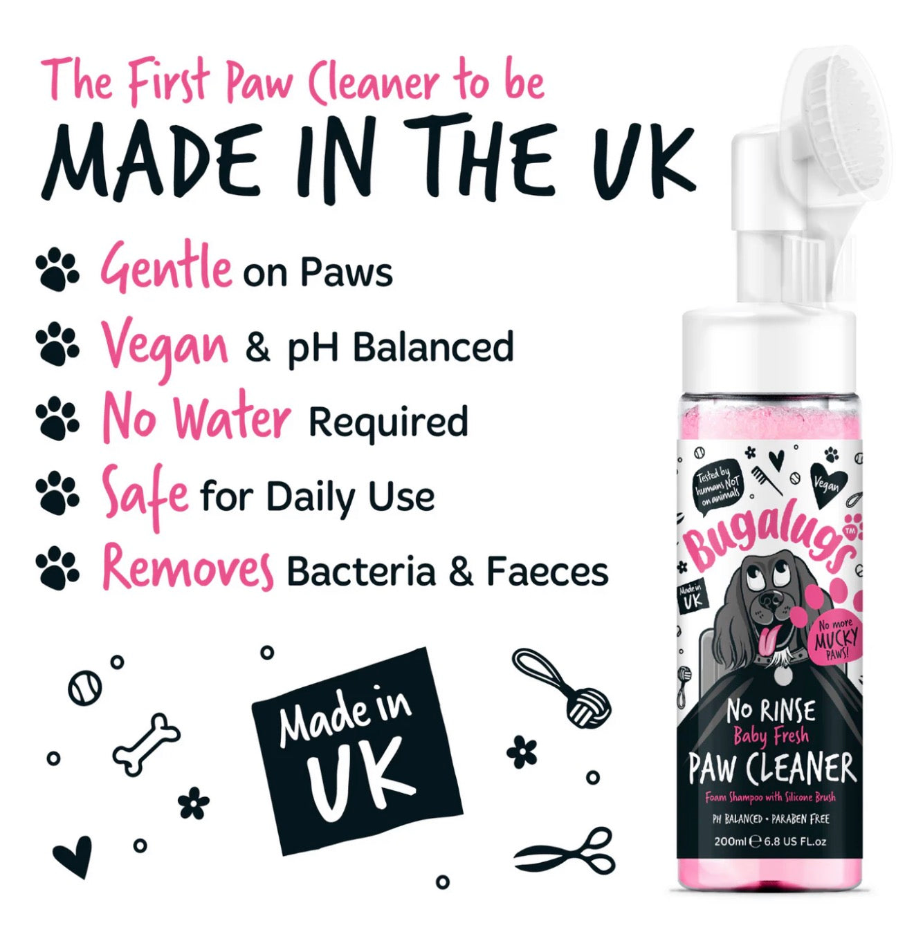 Bugalugs Baby Fresh Paw Cleaner
