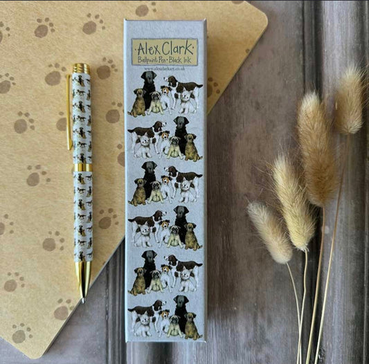 Alex Clark - Delightful Dogs Ballpoint Pen