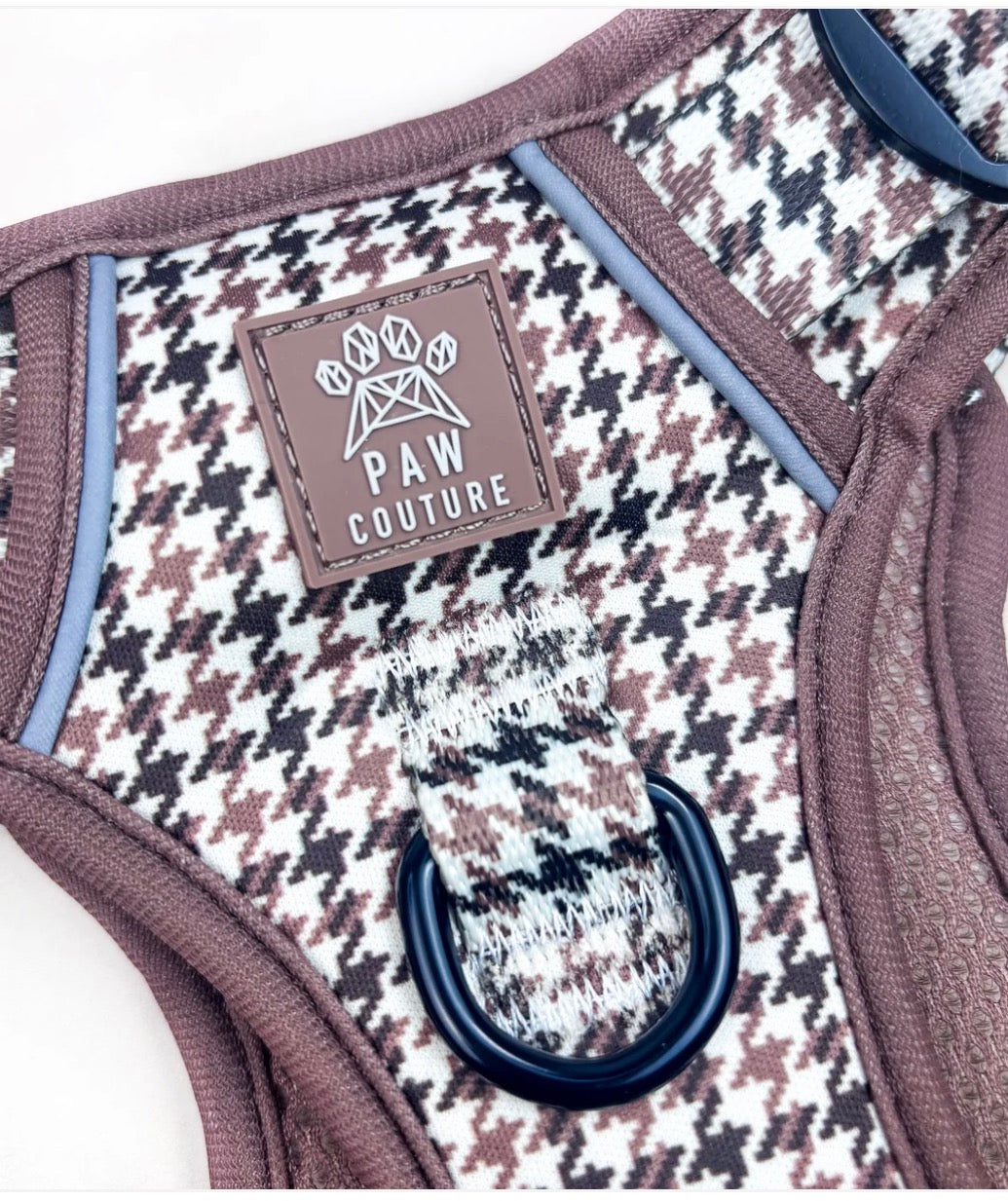 Paw Couture Country Houndstooth TrailBlazer Harness