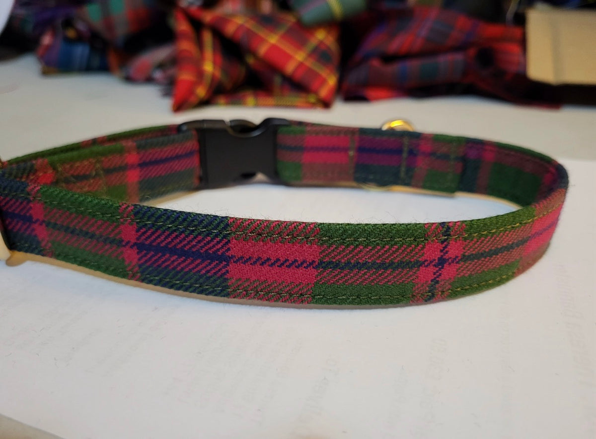 Tartan Terrors Glasgow Tartan Collar
