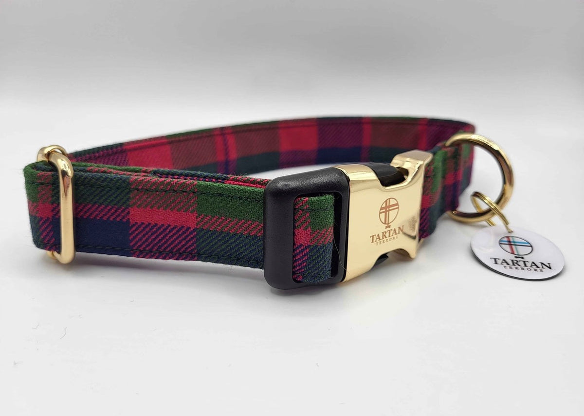 Tartan Terrors Glasgow Tartan Collar