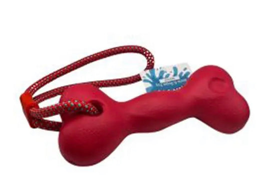Bestpets Aqua Dog Bone and Rope Red