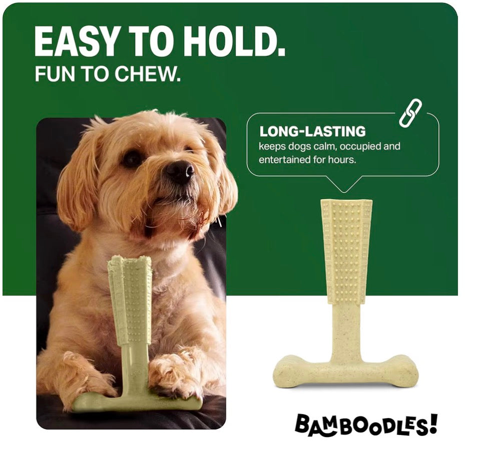 Bamboodles Cheese Medium at Bone Chew Toy