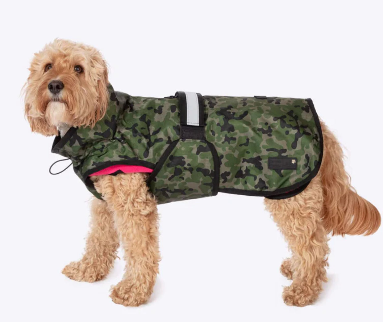 Danish Design 3 n 1 Dog Jacket Khaki